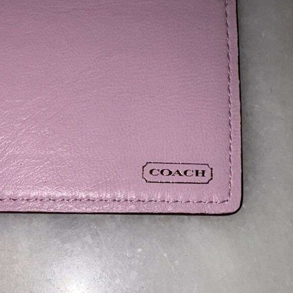 Coach Leather Checkbook Case Wallet - Picture 14 of 14